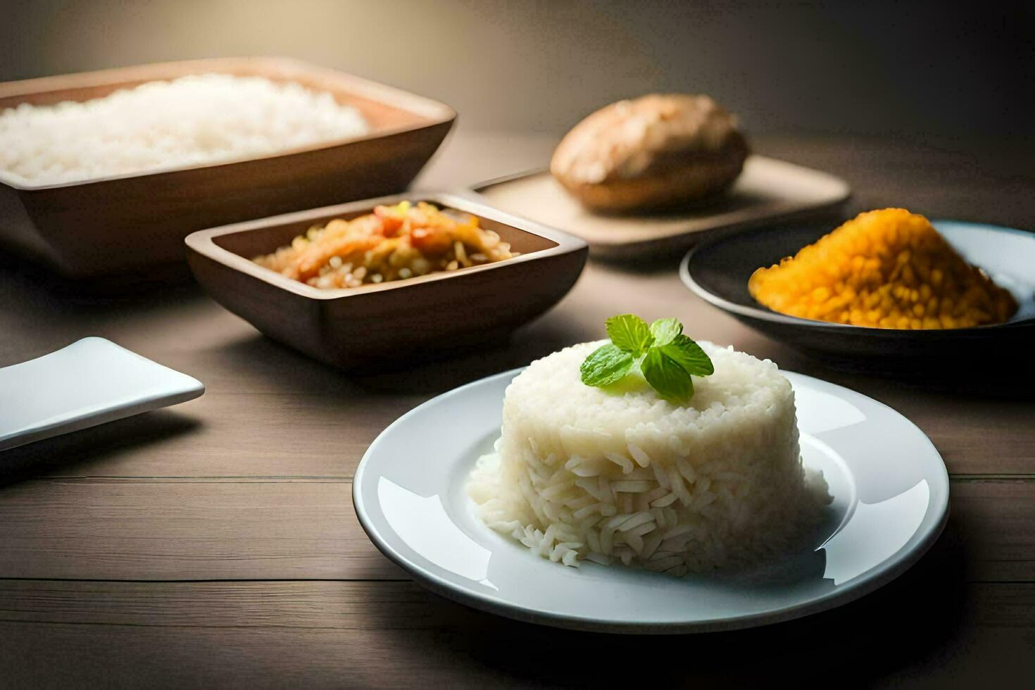 the best indian food in the world. AI-Generated photo