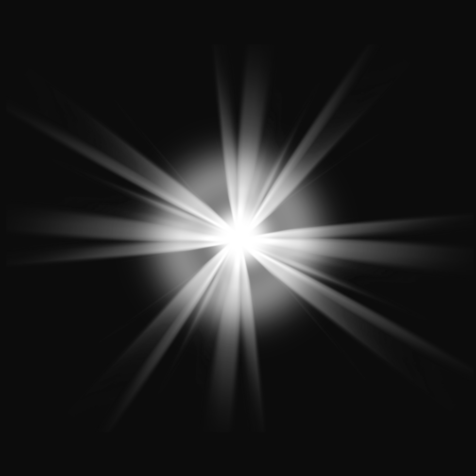 transparent glow light effect psd