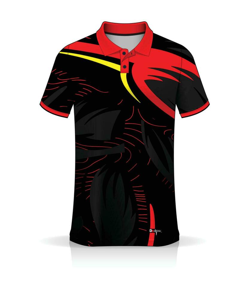 Soccer jersey mockup football jersey design sublimation sport t shirt design collection for racing cycling gaming vector