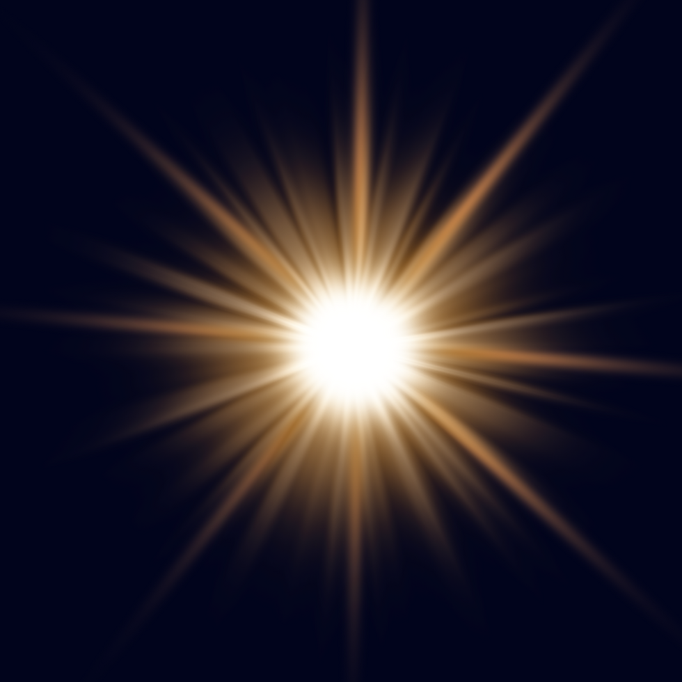 lens flare light effect psd