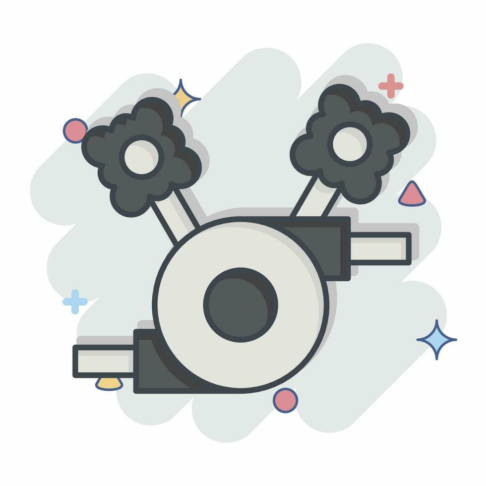 Icon Equipment 1. related to Welder Equipment symbol. comic style. simple design editable. simple illustration vector