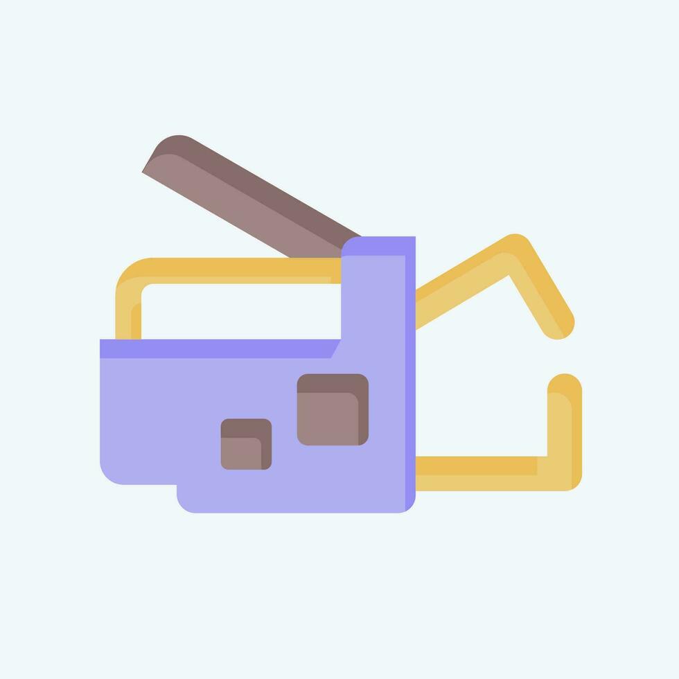 Icon Spot Welding. related to Welder Equipment symbol. flat style. simple design editable. simple illustration vector