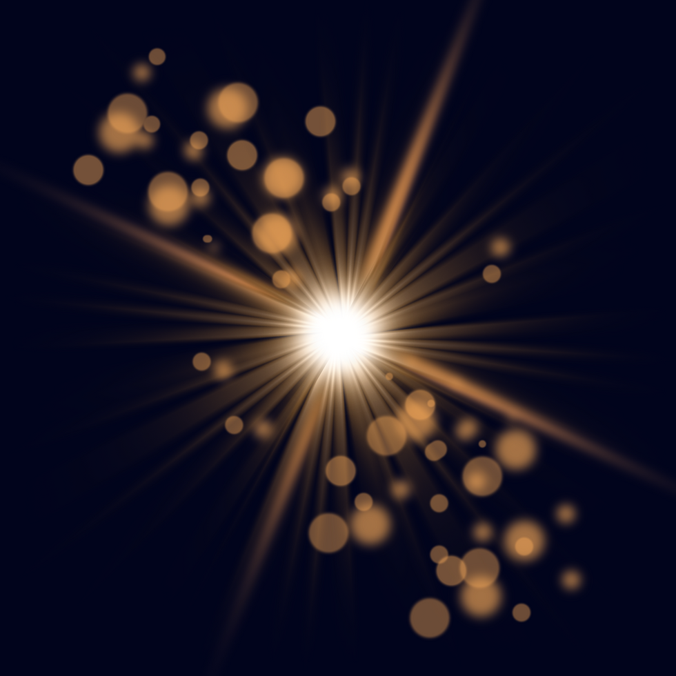 lens flare effect psd