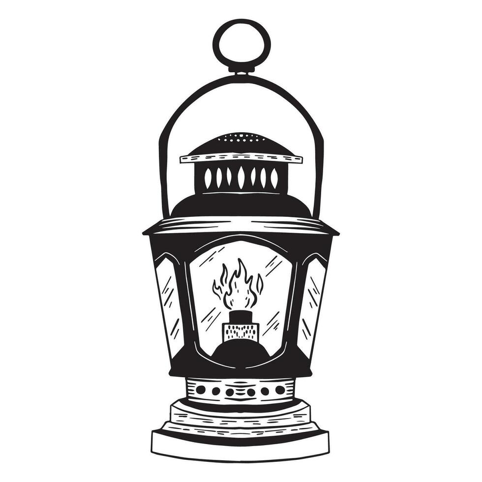 petromak lamp Variant 1 ,good for graphic resources, printable art, suitable for design resources, logo, template designs, and more. vector