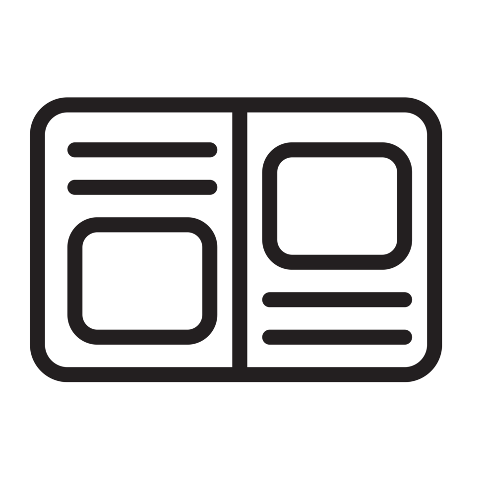 cake recipe book line icon illustration png