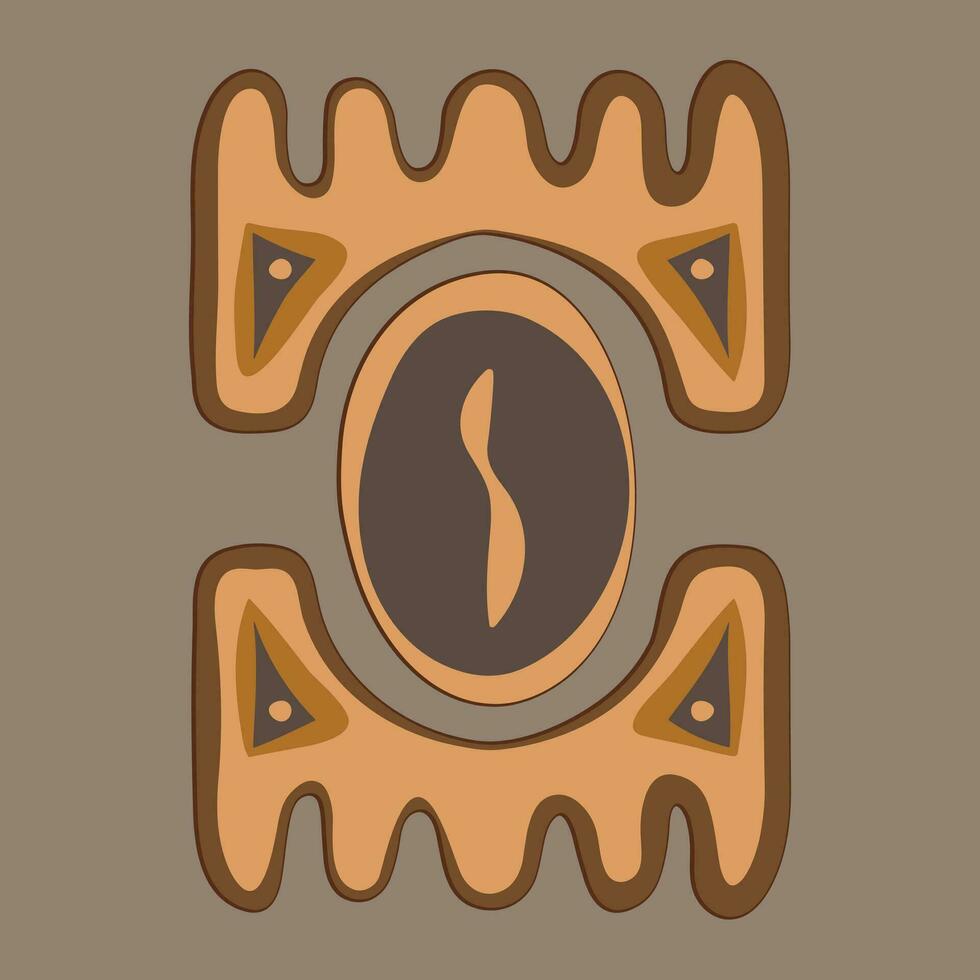 Coffee. Banner for cafe, restaurant, coffee dreams theme. coffee cup icon in the line style. vector illustration on a brown background