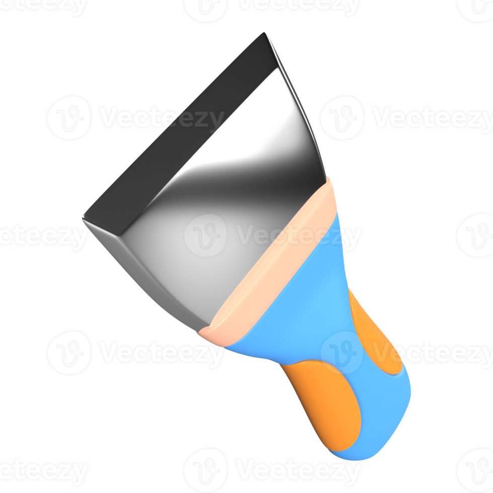 Scraper 3D Illustration Icon png