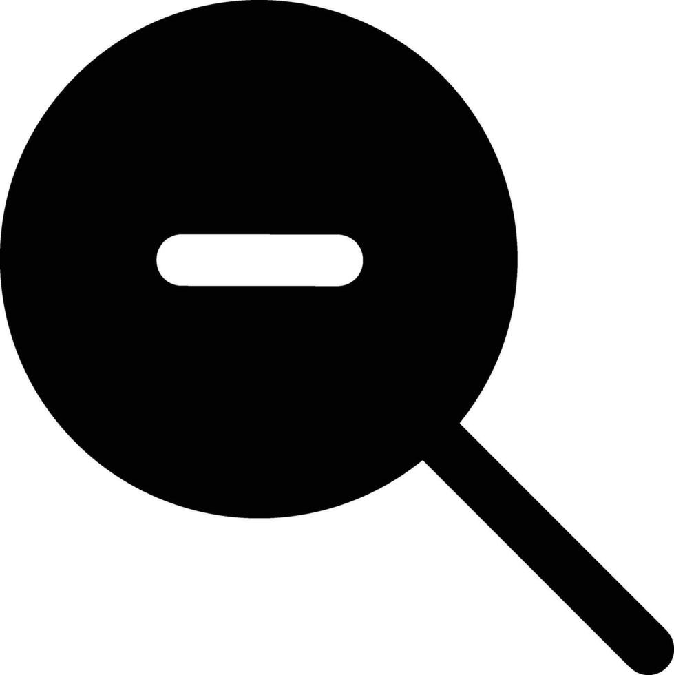 Zoom find icon symbol image vector. Illustration of the search lens design image vector