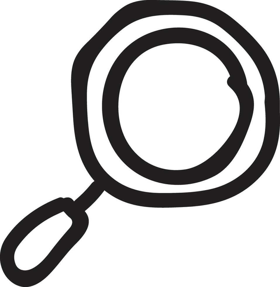 Zoom find icon symbol image vector. Illustration of the search lens design image vector