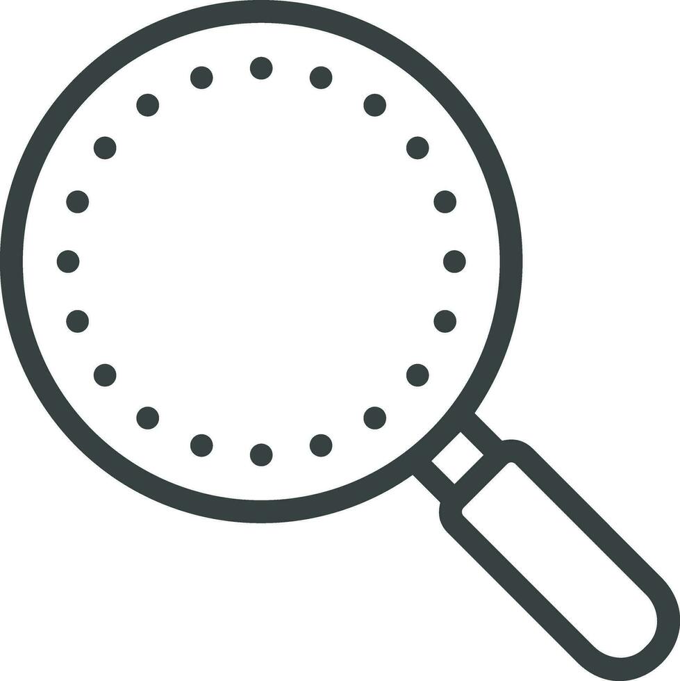 Zoom find icon symbol image vector. Illustration of the search lens design image vector
