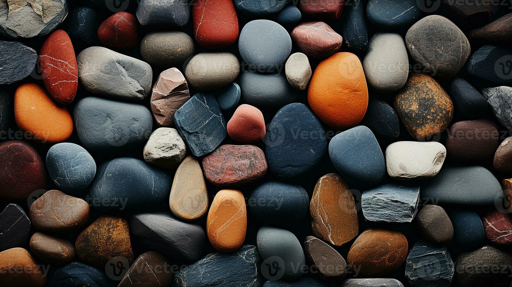 beautiful natural stone background ai photo