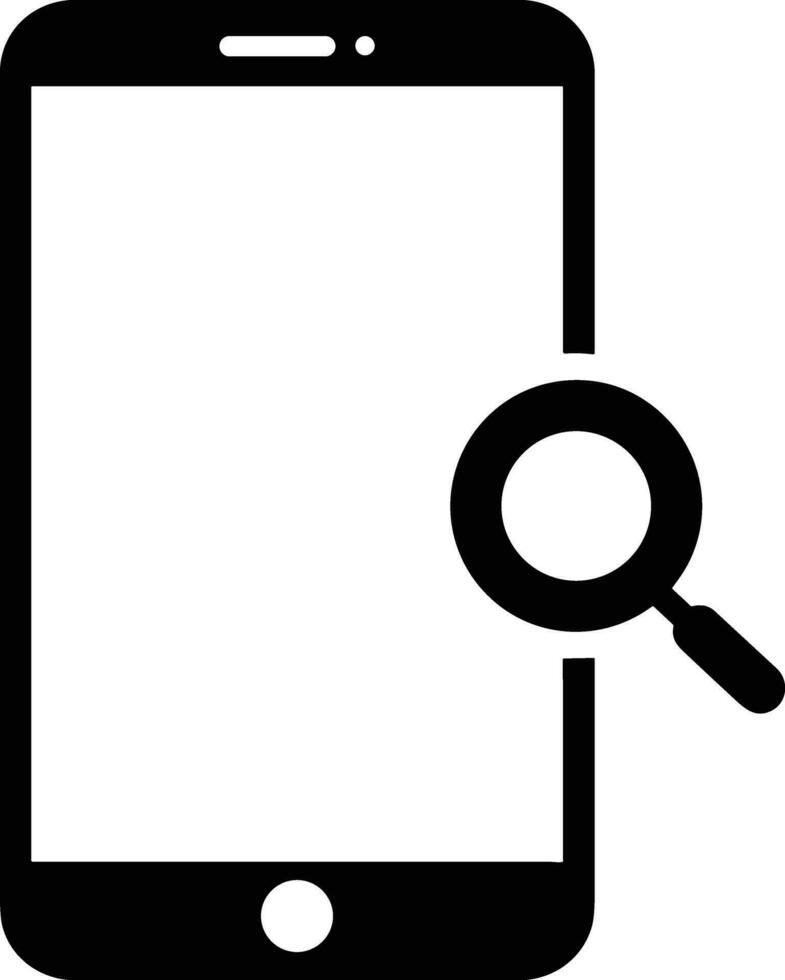 Zoom find icon symbol image vector. Illustration of the search lens design image vector