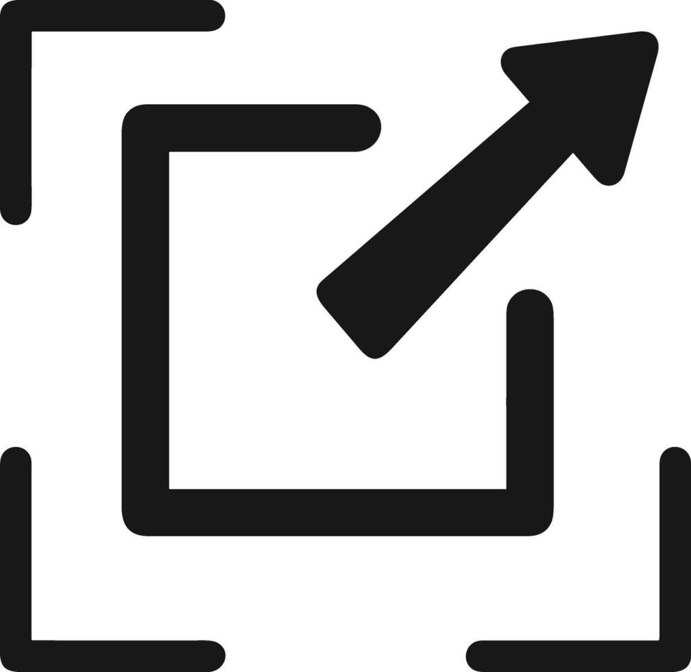 Zoom find icon symbol image vector. Illustration of the search lens design image vector
