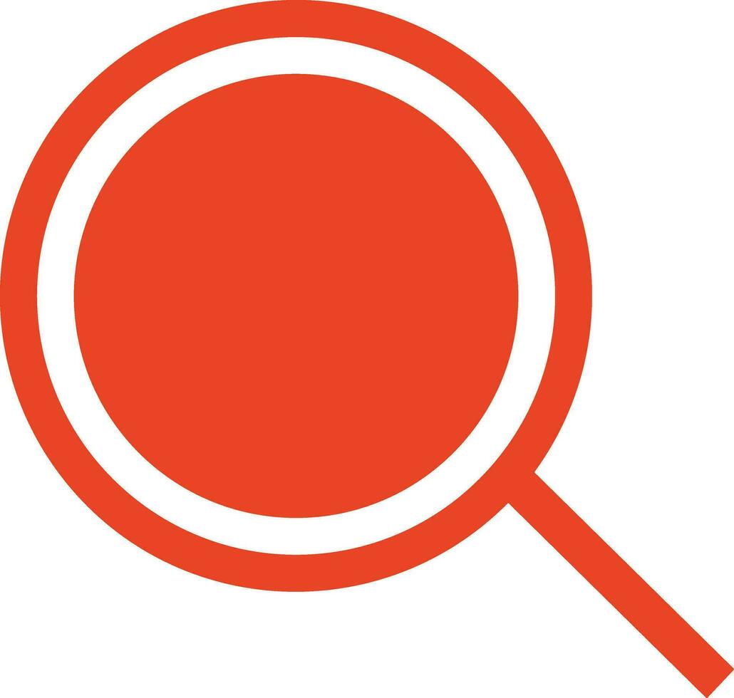 Zoom find icon symbol image vector. Illustration of the search lens design image vector