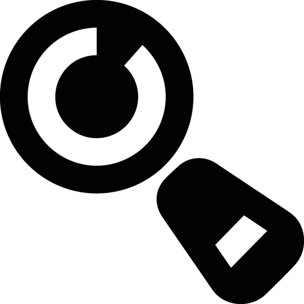 Zoom find icon symbol image vector. Illustration of the search lens design image vector