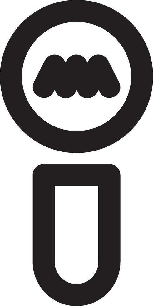Zoom find icon symbol image vector. Illustration of the search lens design image vector