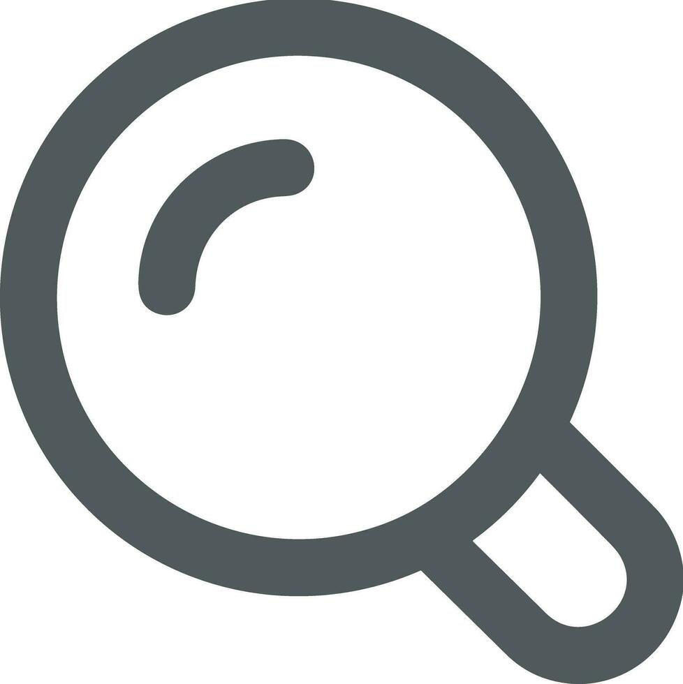 Zoom find icon symbol image vector. Illustration of the search lens design image vector