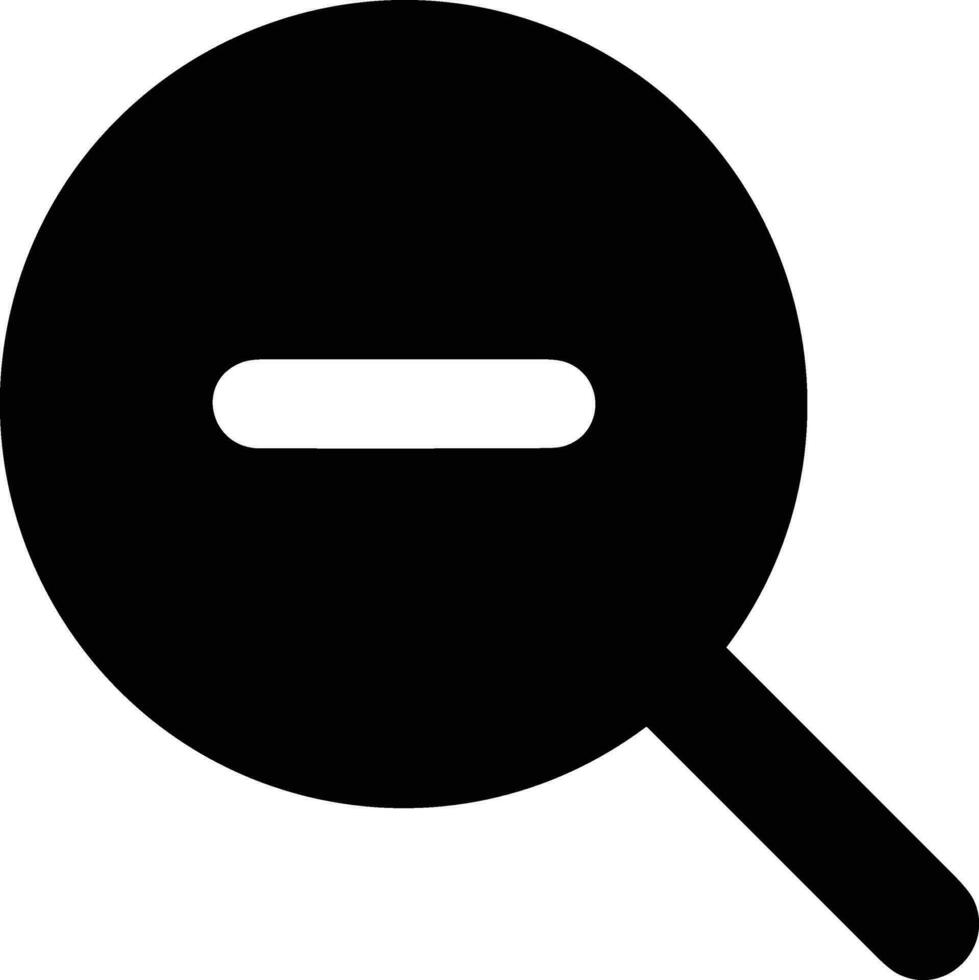 Zoom find icon symbol image vector. Illustration of the search lens design image vector