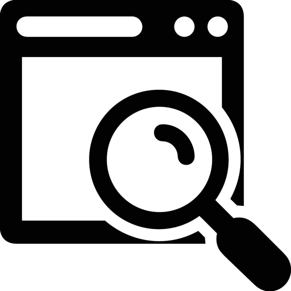 Zoom find icon symbol image vector. Illustration of the search lens design image vector