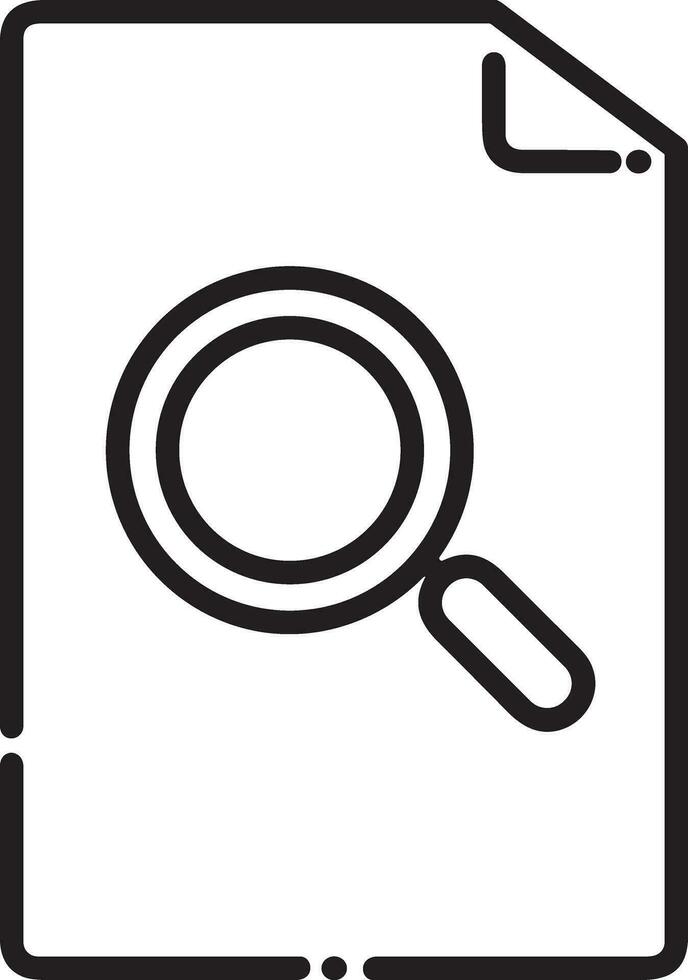 Zoom find icon symbol image vector. Illustration of the search lens design image vector