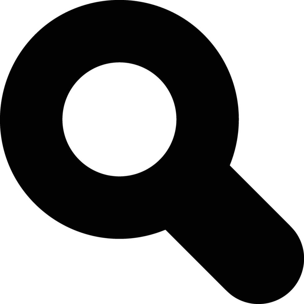 Zoom find icon symbol image vector. Illustration of the search lens design image vector
