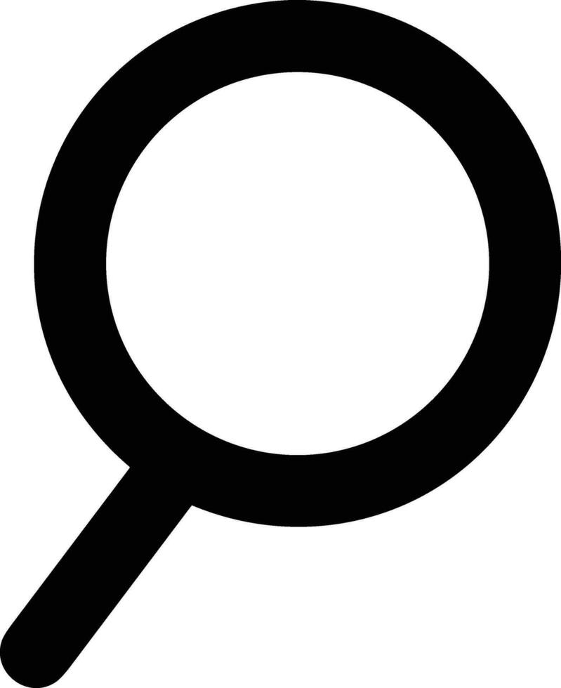 Zoom find icon symbol image vector. Illustration of the search lens design image vector