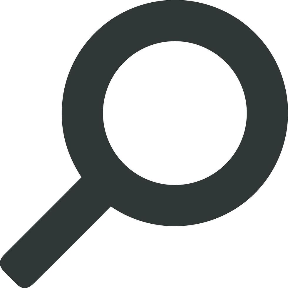 Zoom find icon symbol image vector. Illustration of the search lens design image vector