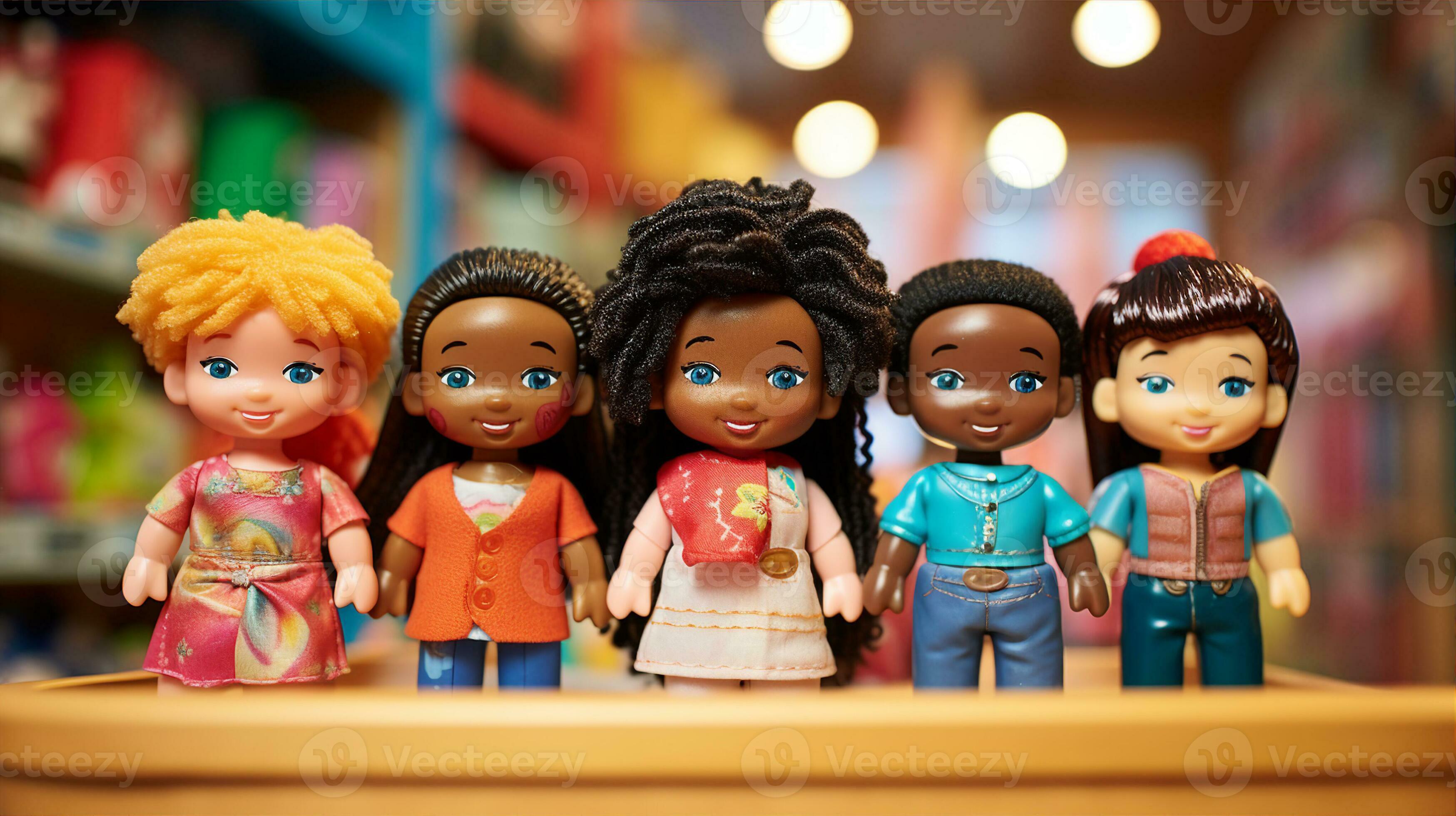 Various dolls best sale