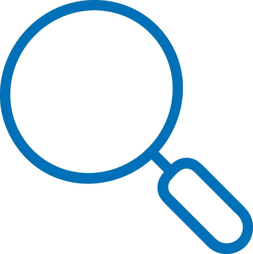 Zoom find icon symbol image vector. Illustration of the search lens design image vector