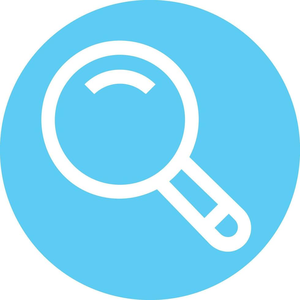 Zoom find icon symbol image vector. Illustration of the search lens design image vector