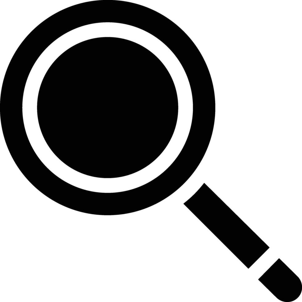 Zoom find icon symbol image vector. Illustration of the search lens design image vector