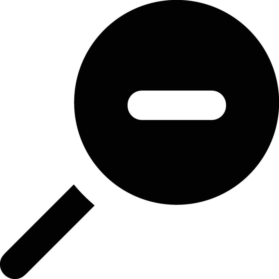 Zoom find icon symbol image vector. Illustration of the search lens design image vector