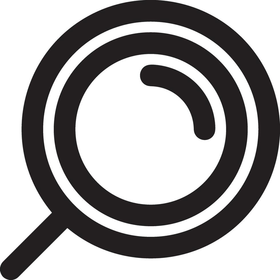 Zoom find icon symbol image vector. Illustration of the search lens design image vector