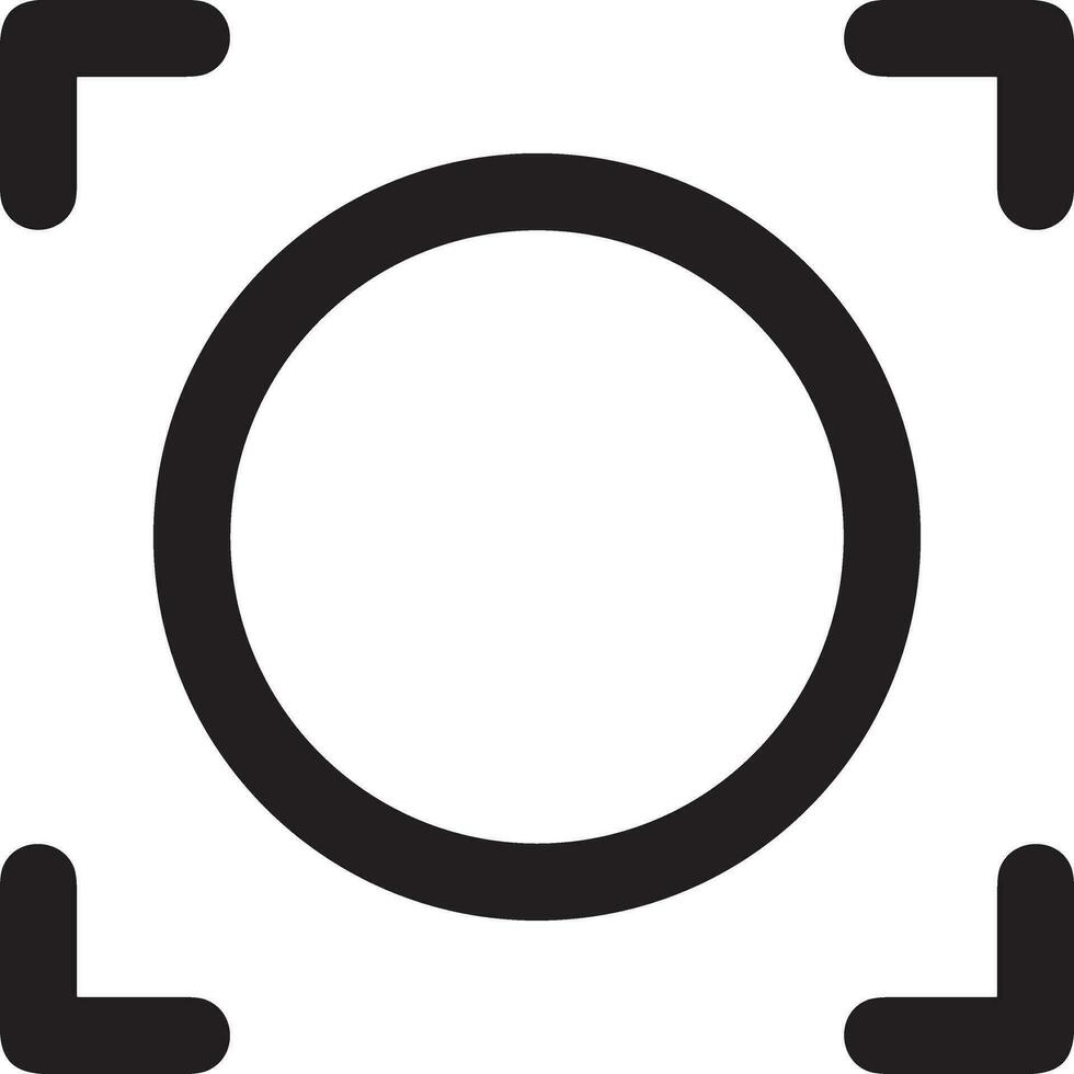 Zoom find icon symbol image vector. Illustration of the search lens design image vector