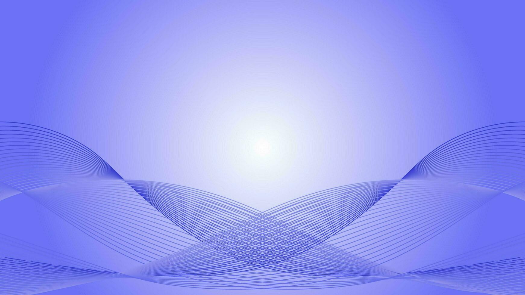 White blue gradient background with shining waves. Shiny moving lines design element. Modern blue purple gradient flowing wave lines. Futuristic technology concept photo