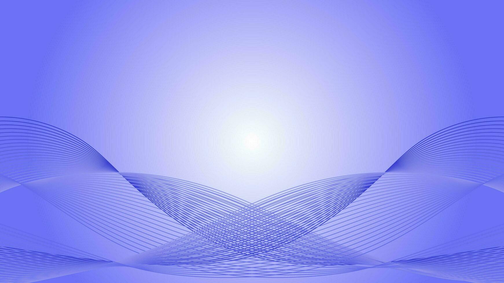 White blue gradient background with shining waves. Shiny moving lines design element. Modern blue purple gradient flowing wave lines. Futuristic technology concept photo