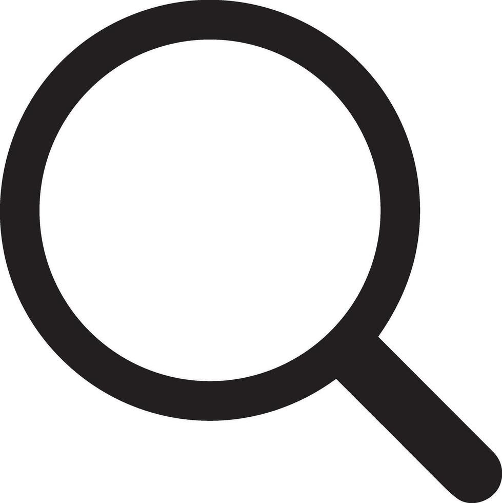 Zoom find icon symbol image vector. Illustration of the search lens design image vector