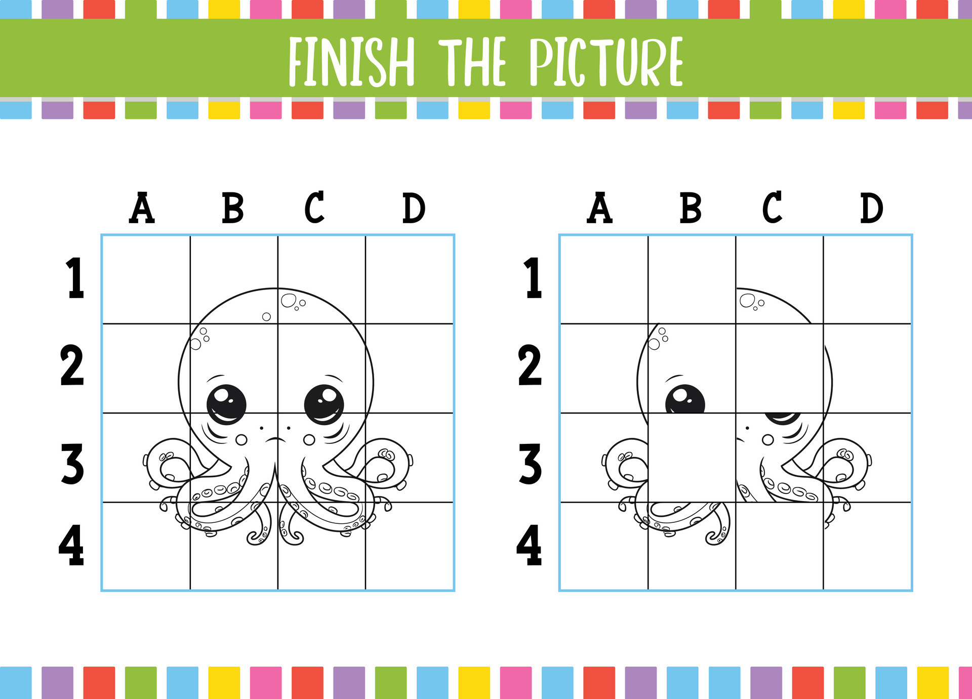 Kids Educational Coloring Book Pages 30192055 Vector Art at Vecteezy