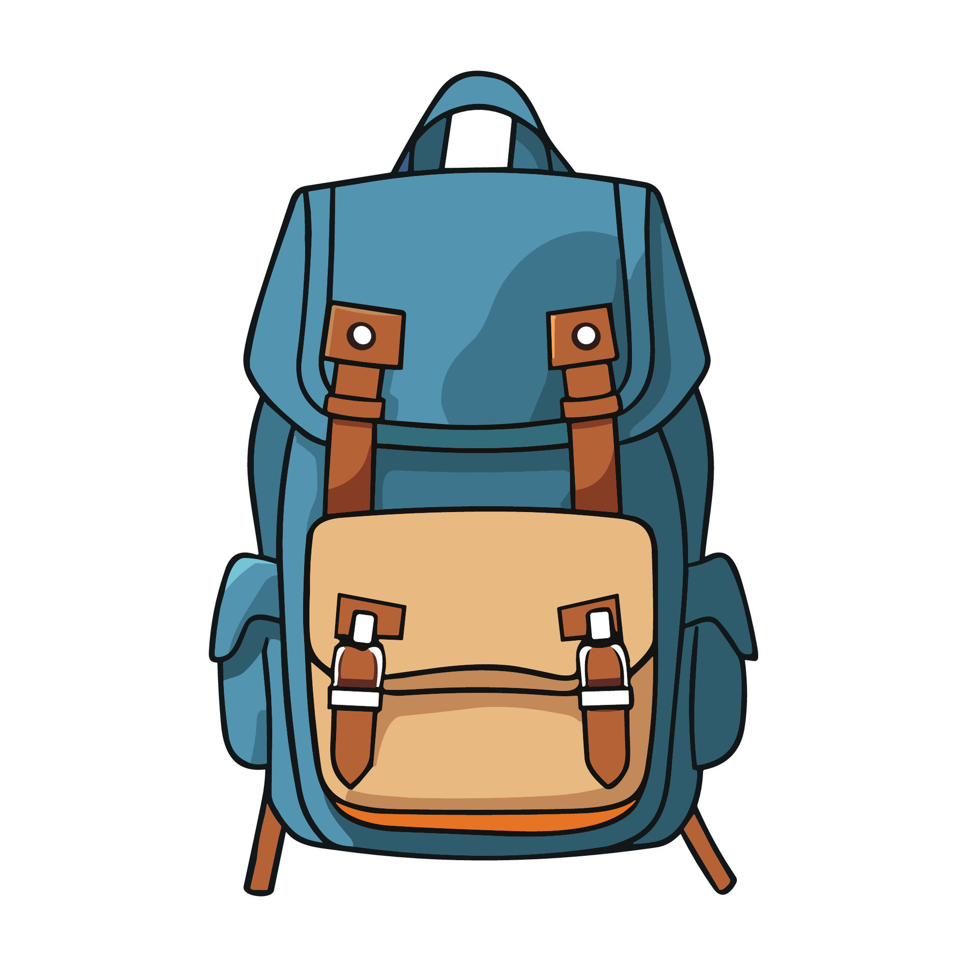 School backpack illustration 30193361 Vector Art at Vecteezy