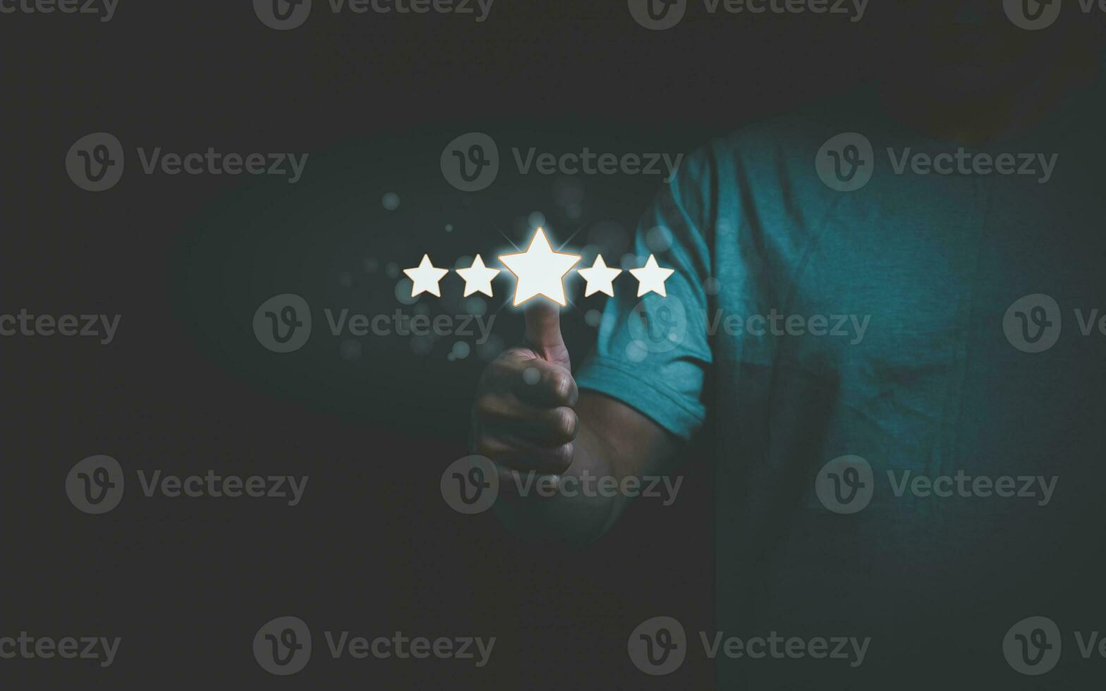 Customer services best excellent business rating experience. Satisfaction survey concept. user gives ratings to service experience on the online application, online marketing, and business processes. photo