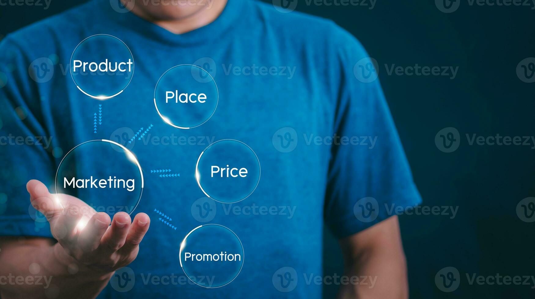 Businessmen using smartphones are showing the growth of online marketing With internet technology, the concept of global data connection with technology Internet, data search, and business processes. photo