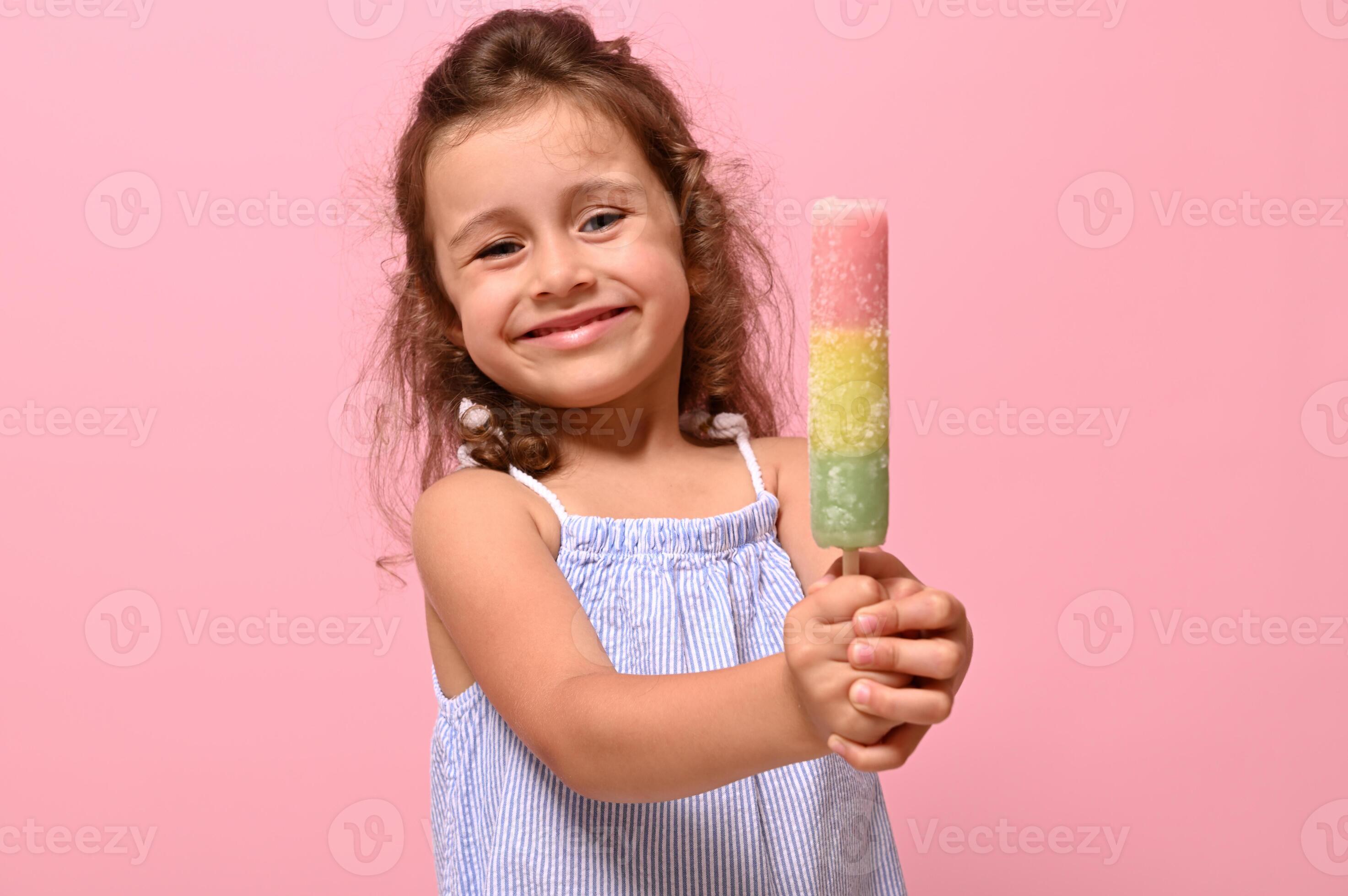 little girls popsicle 