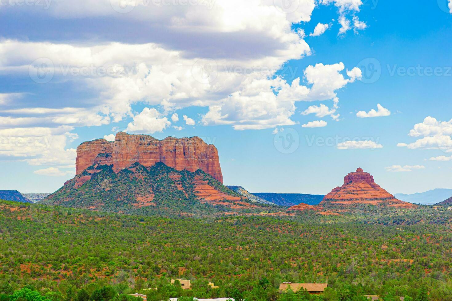 The red rock formation of Sedona in Arizona photo