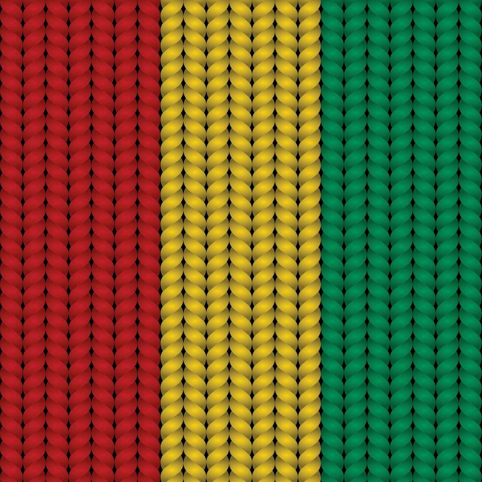 National flag braided rope vector