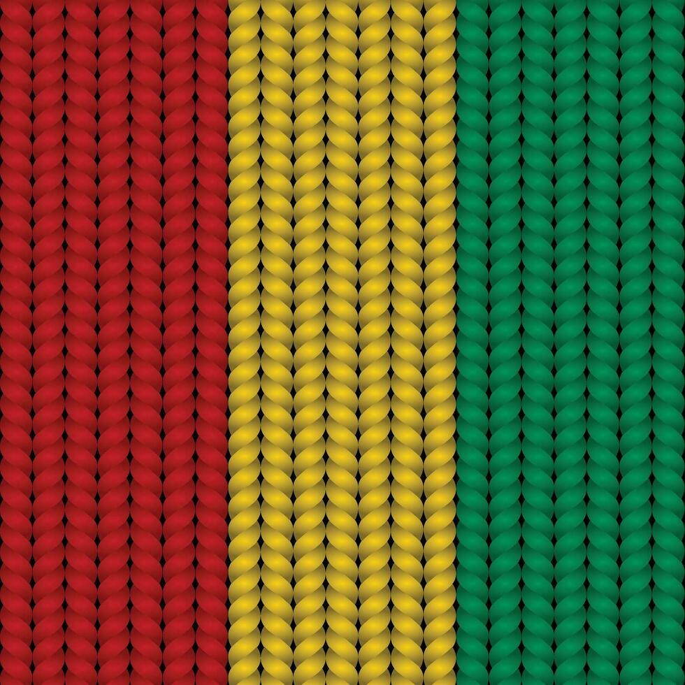 National flag braided rope vector