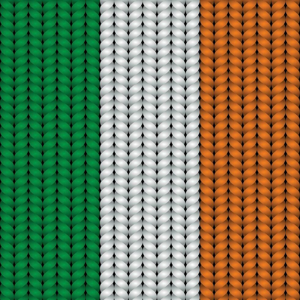 National flag braided rope vector