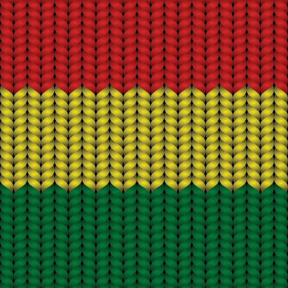 National flag braided rope vector