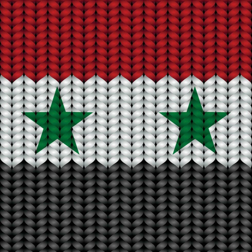 National flag braided rope vector