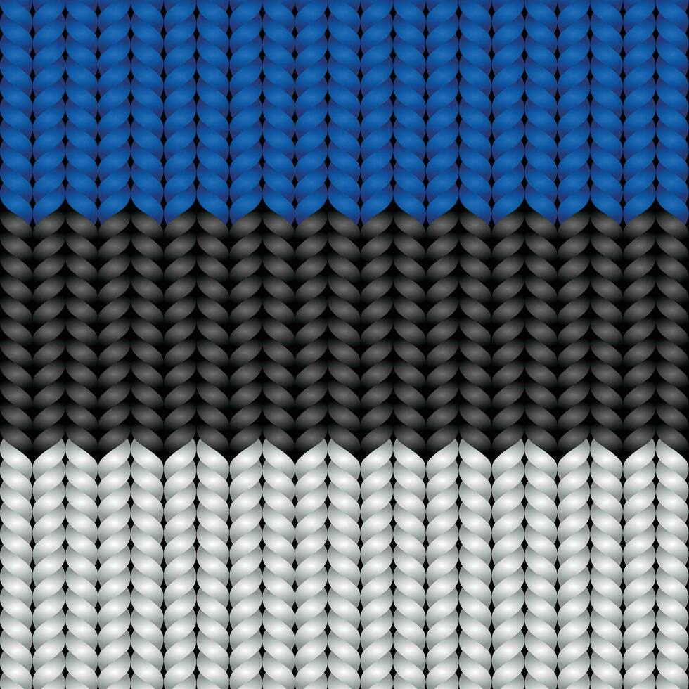 National flag braided rope vector