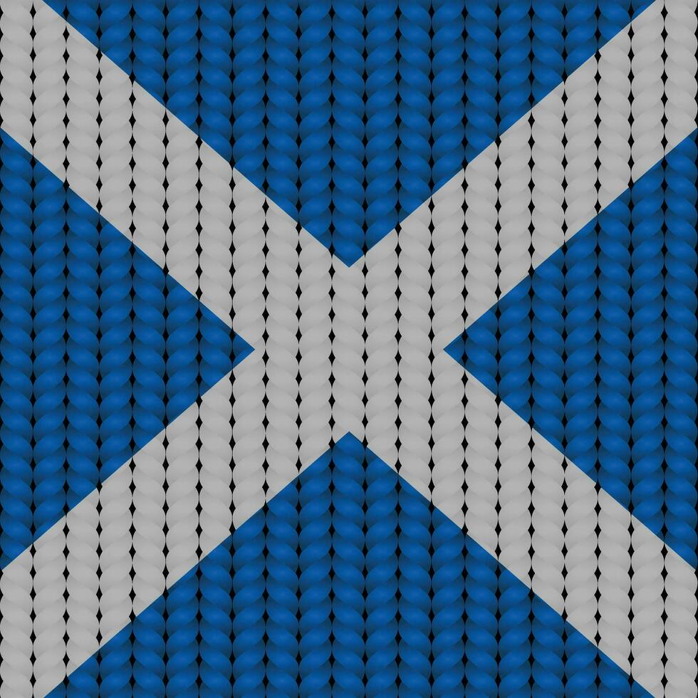 National flag braided rope vector